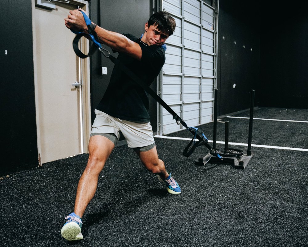 Swing strengthening exercise
